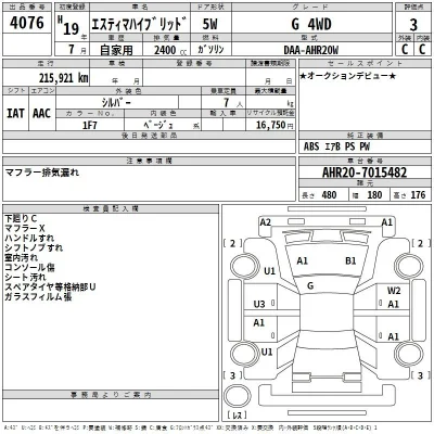 Toyota Estima Hybrid