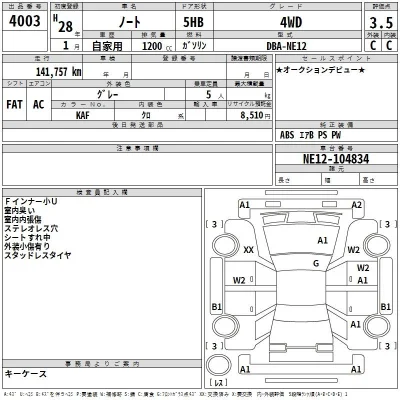 Nissan NOTE