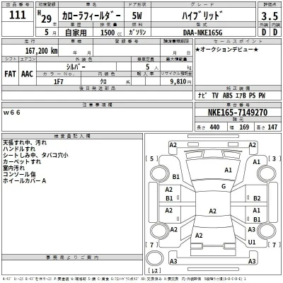 Toyota Corolla Fielder