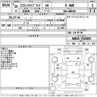 Toyota Estima Hybrid