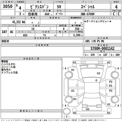 Toyota Pixis Van