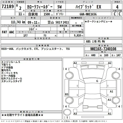 Toyota Corolla Fielder