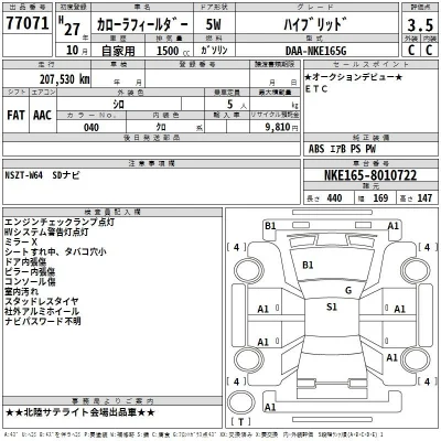 Toyota Corolla Fielder