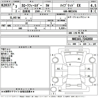 Toyota Corolla Fielder