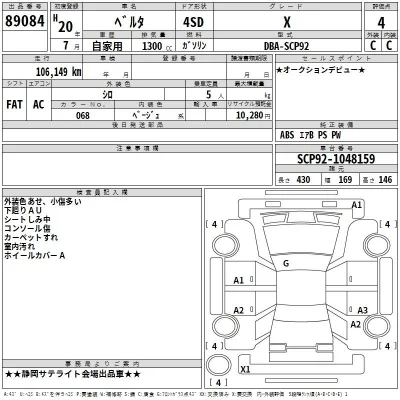 Toyota Belta