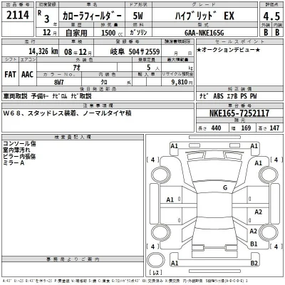 Toyota Corolla Fielder