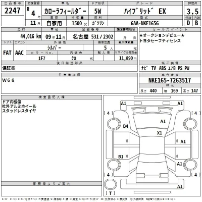 Toyota Corolla Fielder