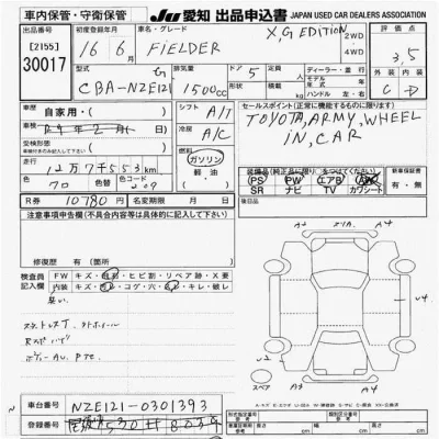 Toyota Corolla Fielder