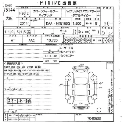 Toyota Corolla Fielder