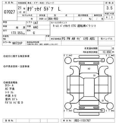 Honda ODYSSEY
