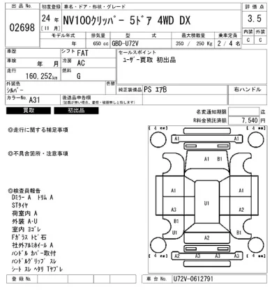 Nissan NV100 CLIPPER