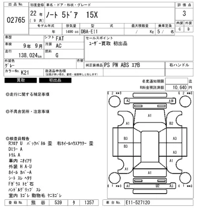 Nissan NOTE
