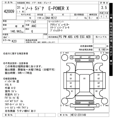 Nissan NOTE