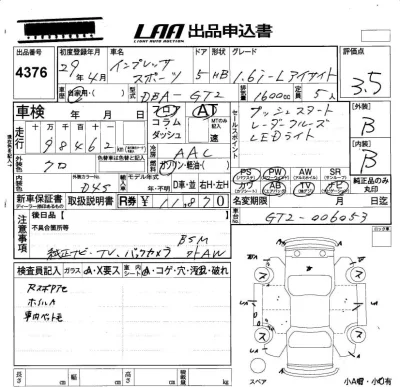 Subaru IMPREZA