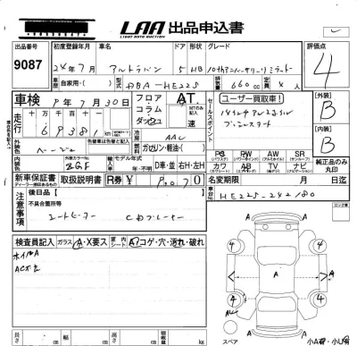 Suzuki ALTO LAPIN