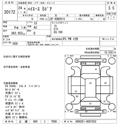Toyota HiAce Van