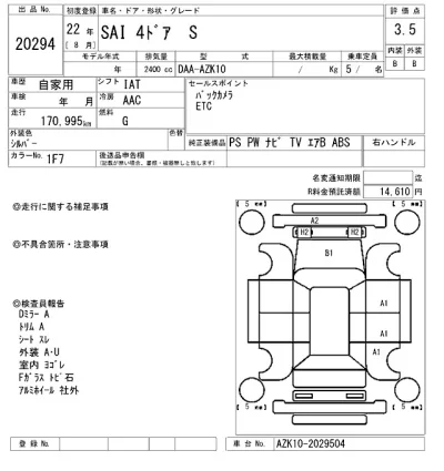 Toyota Sai