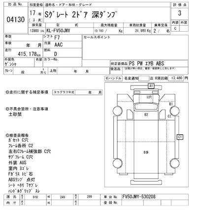 Mitsubishi FUSO SUPER GREAT