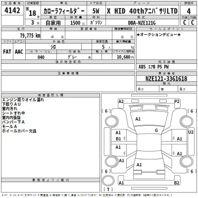 Toyota Corolla Fielder