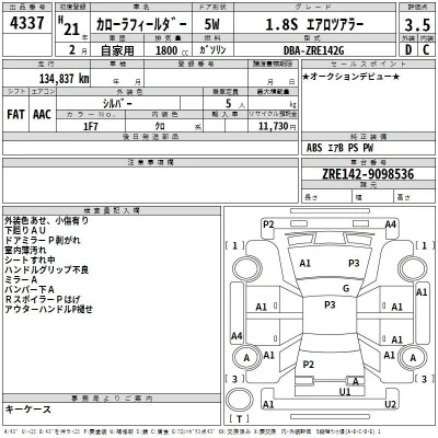 Toyota Corolla Fielder