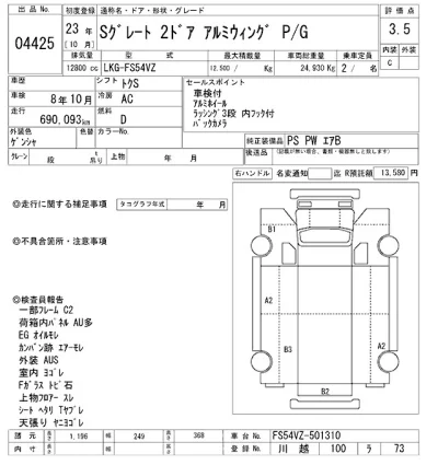 Mitsubishi FUSO SUPER GREAT