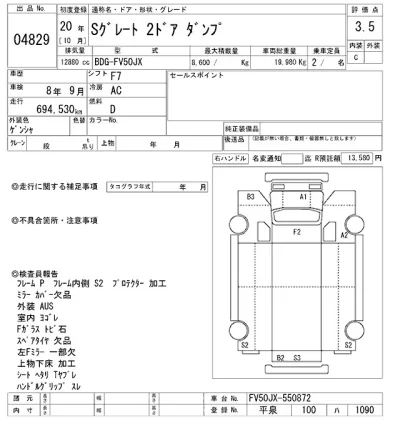 Mitsubishi FUSO SUPER GREAT