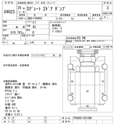 Mitsubishi FUSO SUPER GREAT