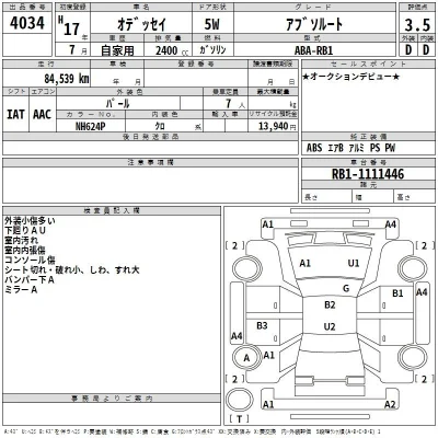 Honda ODYSSEY