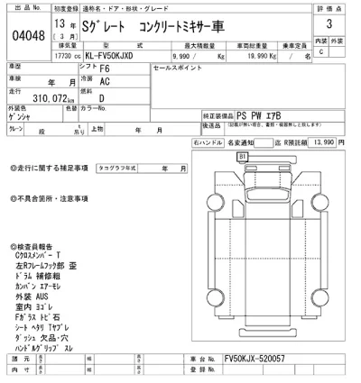 Mitsubishi FUSO SUPER GREAT