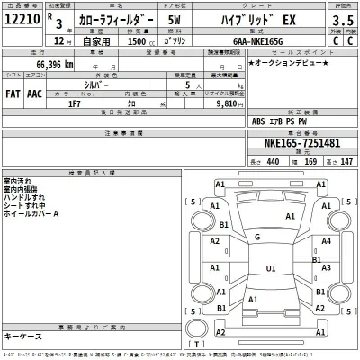 Toyota Corolla Fielder