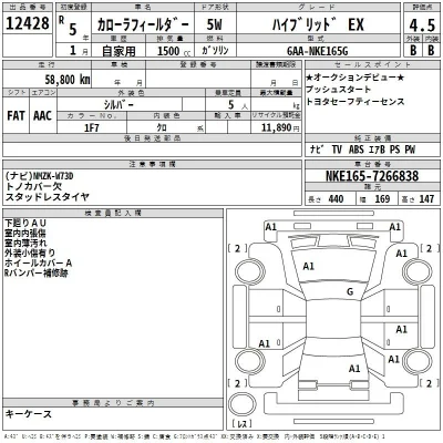 Toyota Corolla Fielder