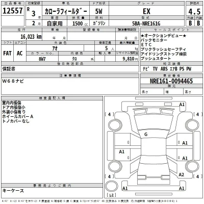 Toyota Corolla Fielder