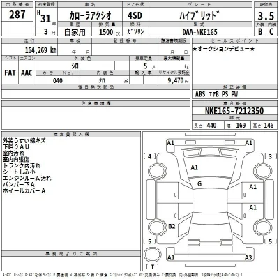 Toyota Corolla Axio