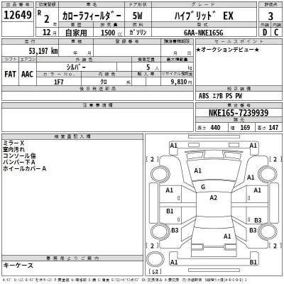 Toyota Corolla Fielder