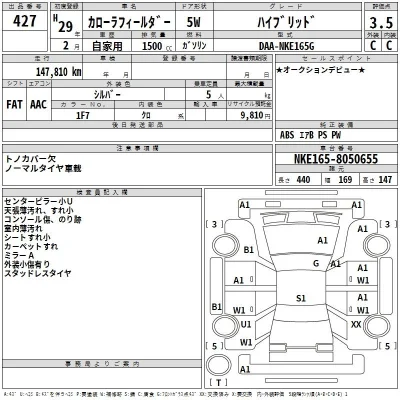 Toyota Corolla Fielder