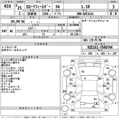 Toyota Corolla Fielder