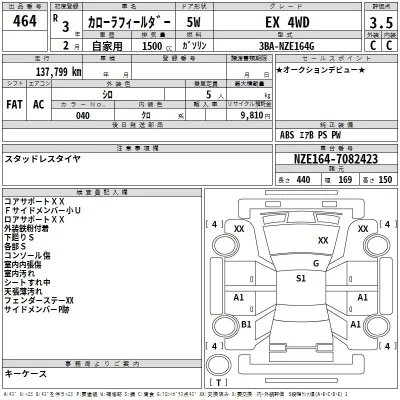 Toyota Corolla Fielder