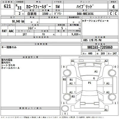 Toyota Corolla Fielder