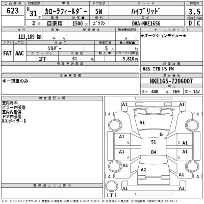 Toyota Corolla Fielder