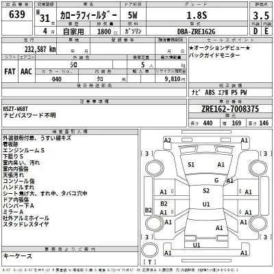 Toyota Corolla Fielder