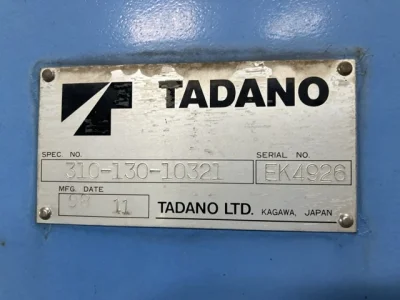 TADANO CRANE