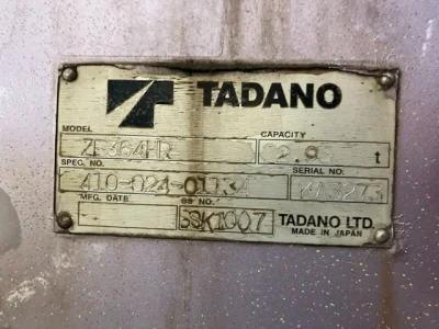 TADANO CRANE