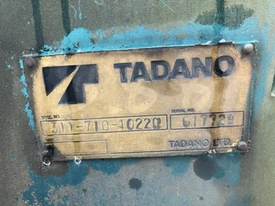 TADANO CRANE