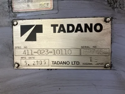 TADANO CRANE