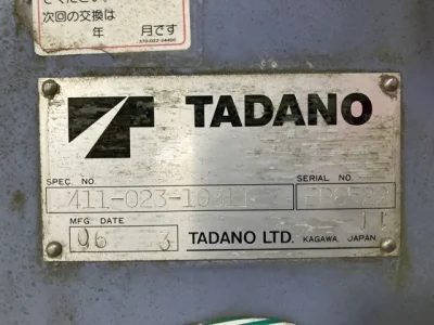 TADANO CRANE