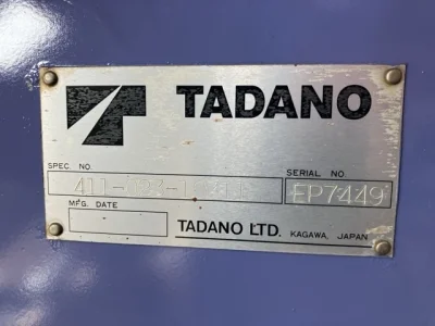 TADANO CRANE