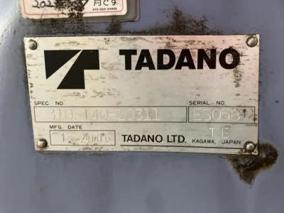 TADANO CRANE