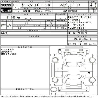 Toyota Corolla Fielder