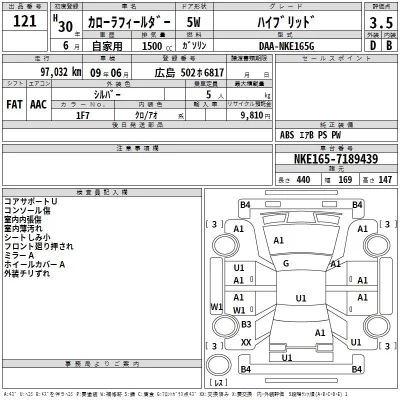 Toyota Corolla Fielder