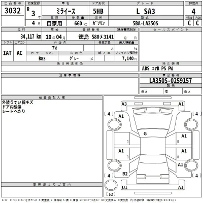 Daihatsu MIRA E S